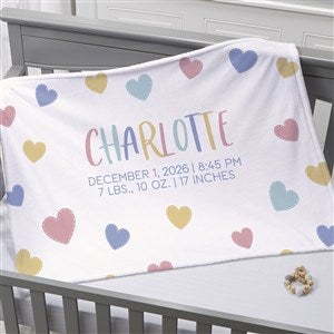 Hi Little One Personalized 30x40 Plush Fleece Blanket - 44963-SF