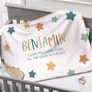 Hi Little One Personalized 30x40 Sherpa Blanket - 44963-S