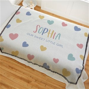 Hi Little One Personalized 56x60 Woven Throw Blanket - 44963-A