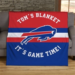 NFL Classic Buffalo Bills Personalized 50x60 Lightweight Fleece Blanket - 45049-LF