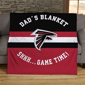 NFL Classic Atlanta Falcons Personalized 50x60 Lightweight Fleece Blanket - 45059-LF