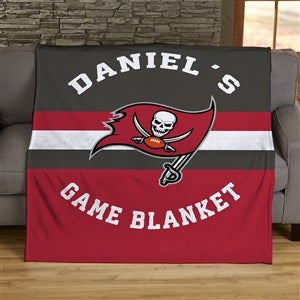 NFL Classic Tampa Bay Buccaneers Personalized 50x60 Plush Fleece Blanket - 45077-F