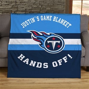 NFL Classic Tennessee Titans Personalized 60x80 Plush Fleece Blanket - 45078-FL