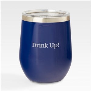 Condo Blues: DIY Personalized Insulated Wine Glass Tumblers