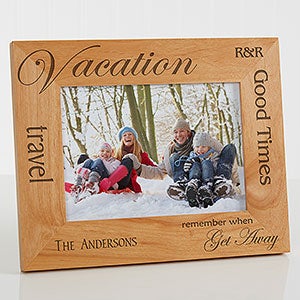 Personalized Vacation Picture Frames - 5x7 - 4519-M