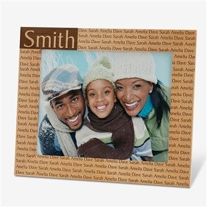 Family is Forever Personalized Picture Frame- 8 x 10 - 4523-L