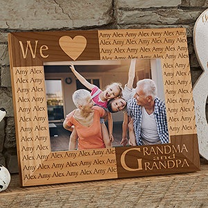 Our Loving Hearts Personalized Frame- 5 x 7 - 4524-M