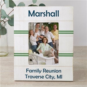Family Reunion Personalized Shiplap Frame- 5x7 Vertical - 45242-5x7V