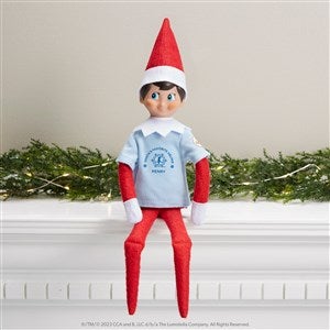 Personalized Elf on the Shelf Snow Shirt - Blue - 45309-B