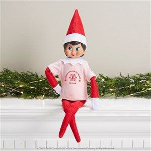 Personalized Elf on the Shelf Snow Shirt - Pink - 45309-P
