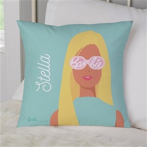 Malibu Barbie Personalized Velvet Throw Pillow - Small  - 45418-SV