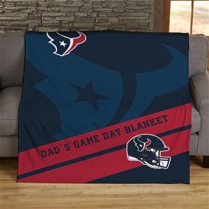 NFL Corner Logo Houston Texans 50x60 Lightweight Fleece Blanket - 45471-LF