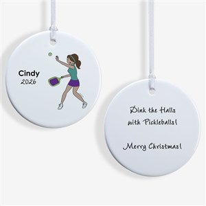 philoSophies Personalized Pickleball Ornament - 2-Sided - 45524-2