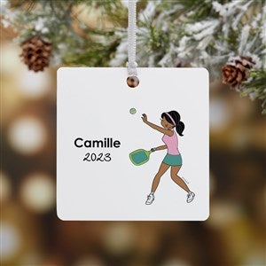 philoSophies Personalized Metal Pickleball Ornament - 45524-1M