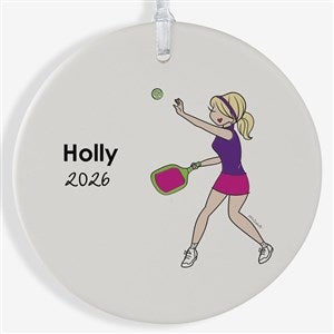 philoSophies Personalized Pickleball Ornament - Large - 45524-1L