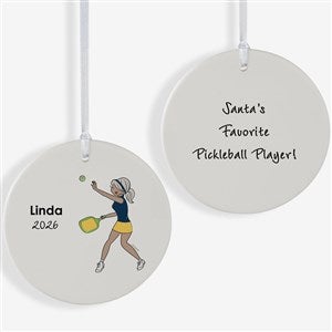 philoSophies Personalized Pickleball Ornament - Large 2-Sided - 45524-2L