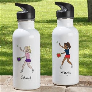philoSophies® Pickleball Personalized 20 oz. Water Bottle - 45527