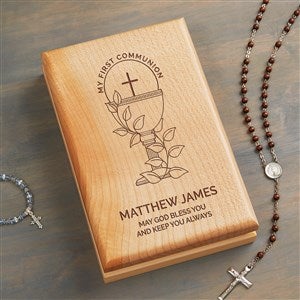 First Communion Icons Personalized Valet Box - 45569