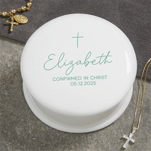 Confirmed in Christ Personalized Jewelry Box - 45574