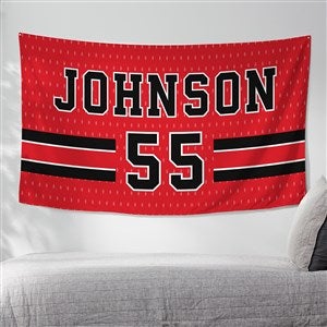 Sport Jersey Personalized 35x60 Wall Tapestry - 45630