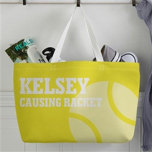 Tennis Personalized Tote Bag - 45636