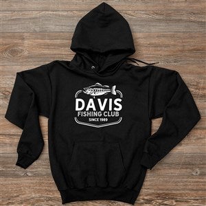 Fishing Club Personalized Hanes® Adult Hooded Sweatshirt - 45656-BS