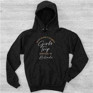Girls Trip Personalized Hanes Adult Hooded Sweatshirt - 45679-BS