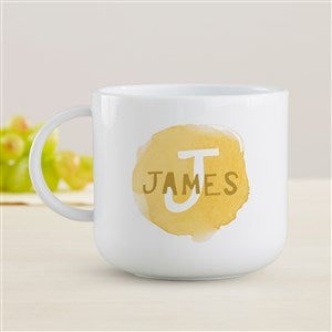 Watercolor Name Personalized Kids Mug - 45700-M