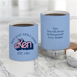 Ken™ Personalized Coffee Mug 11 oz.- White - 45736-S
