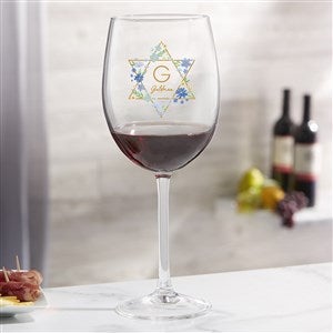 Passover Personalized Red Wine Glass - 45748-R