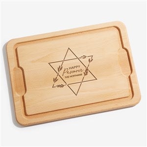 Passover Personalized Extra Large Hardwood Cutting Board- 15x21 - 45749-XL