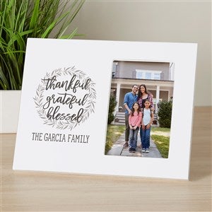 Family Blessing Personalized Off-Set Picture Frame - 45775