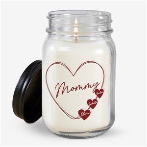 A Mothers Heart Personalized Farmhouse Candle Jar - 45860