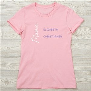 Scripty Mom Personalized Next Level™ Ladies Fitted Tee - 45872-NL