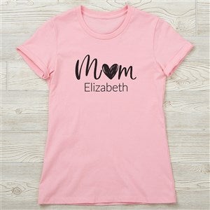 Mom & Mini Me Personalized Next Level™ Ladies Fitted Tee - 45876-NL