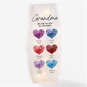 Birthstone Constellations Personalized Large Frosted Tabletop Light - 45883-L