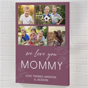 Her Memories Photo Collage Personalized Canvas Print- 16"x 20" - 45888-O