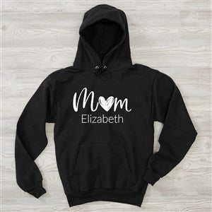 Mom  Mini Me Personalized Ladies Hooded Sweatshirt  - 45899-BHS