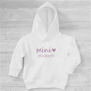 Mom & Mini Me Personalized Toddler Hooded Sweatshirt - 45900-CTHS