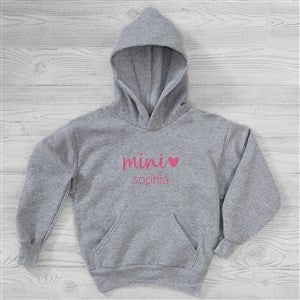 Mom  Mini Me Personalized Hanes® Kids Hooded Sweatshirt - 45900-YHS
