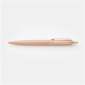 Engraved Rose Gold Parker XL Jotter Pen - 45933