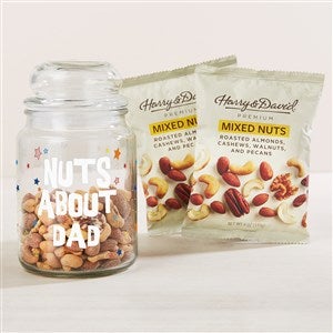 Nuts About...Personalized Glass Jar with Harry & David Nuts - 45944