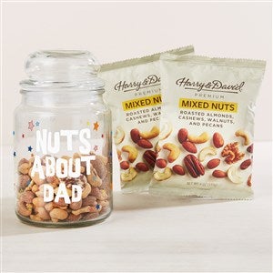 Nuts About...Personalized Glass Jar with Harry  David Nuts - 45944