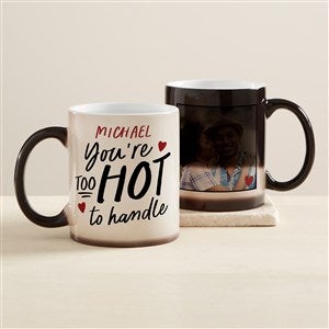 Funny Romantic Secret Message Personalized Color Changing Coffee Mug - 45947