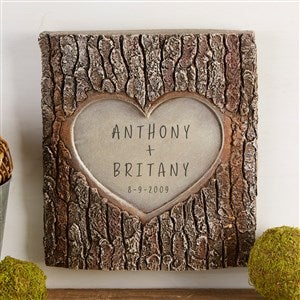 Tree Of Love Personalized Resin Tree Trunk Sculpture - 45965