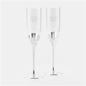 Engraved Lenox True Love Flute Set - 45991