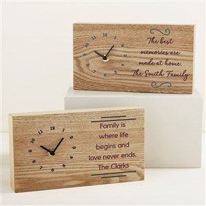 Write Your Own Personalized Wooden Clock - 46005