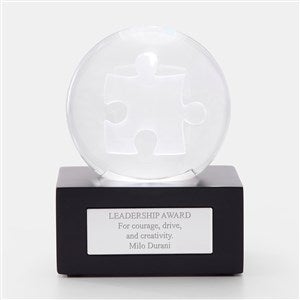 Engraved 3D Light Up Puzzle Globe - 46047