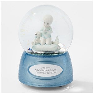 Engraved Praying Boy Snow Globe - 46083