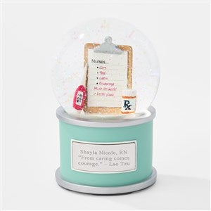 Engraved Recognition Nurse Snow Globe - 46127